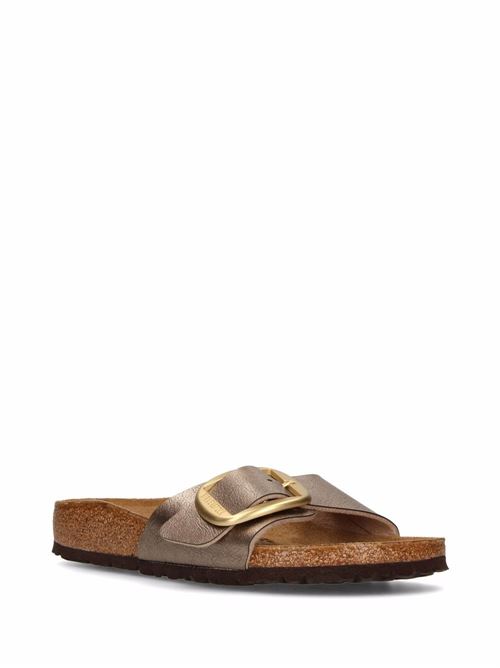 Ciabatte Birkenstock Madrid Big Buckle color bronzo taupe con finitura satinata BIRKENSTOCK | MADRID BIG1016237